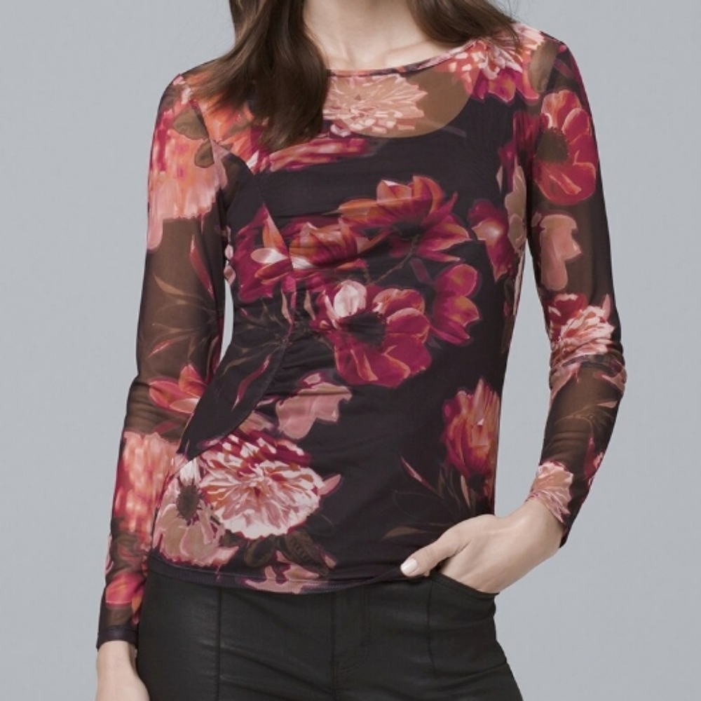 WHBM Mesh Top